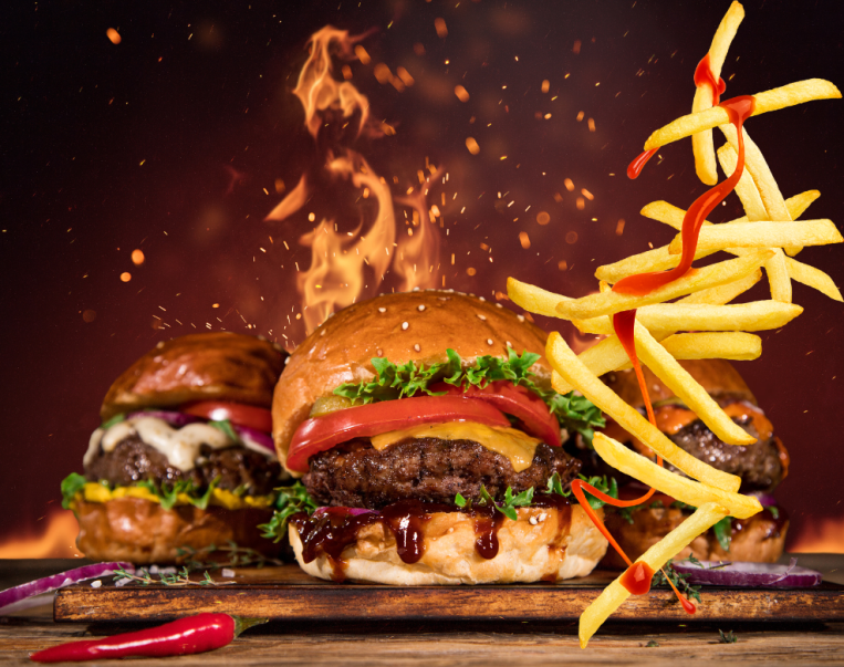 Burger & Fries